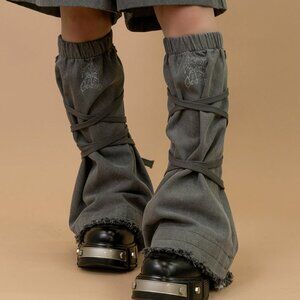 ACDC Rag x Gedraji Cryptid Corpse Dark Grey Leg Warmer